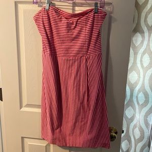 Old navy strapless dress. Size L.